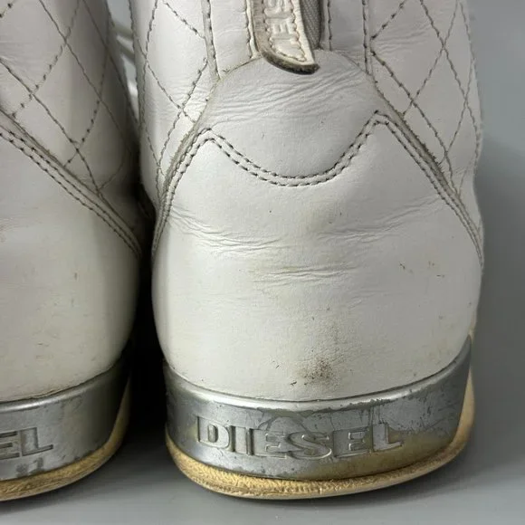 Diesel Diamond High Top Men's Sneakers, size 10 - Picture 8 of 13